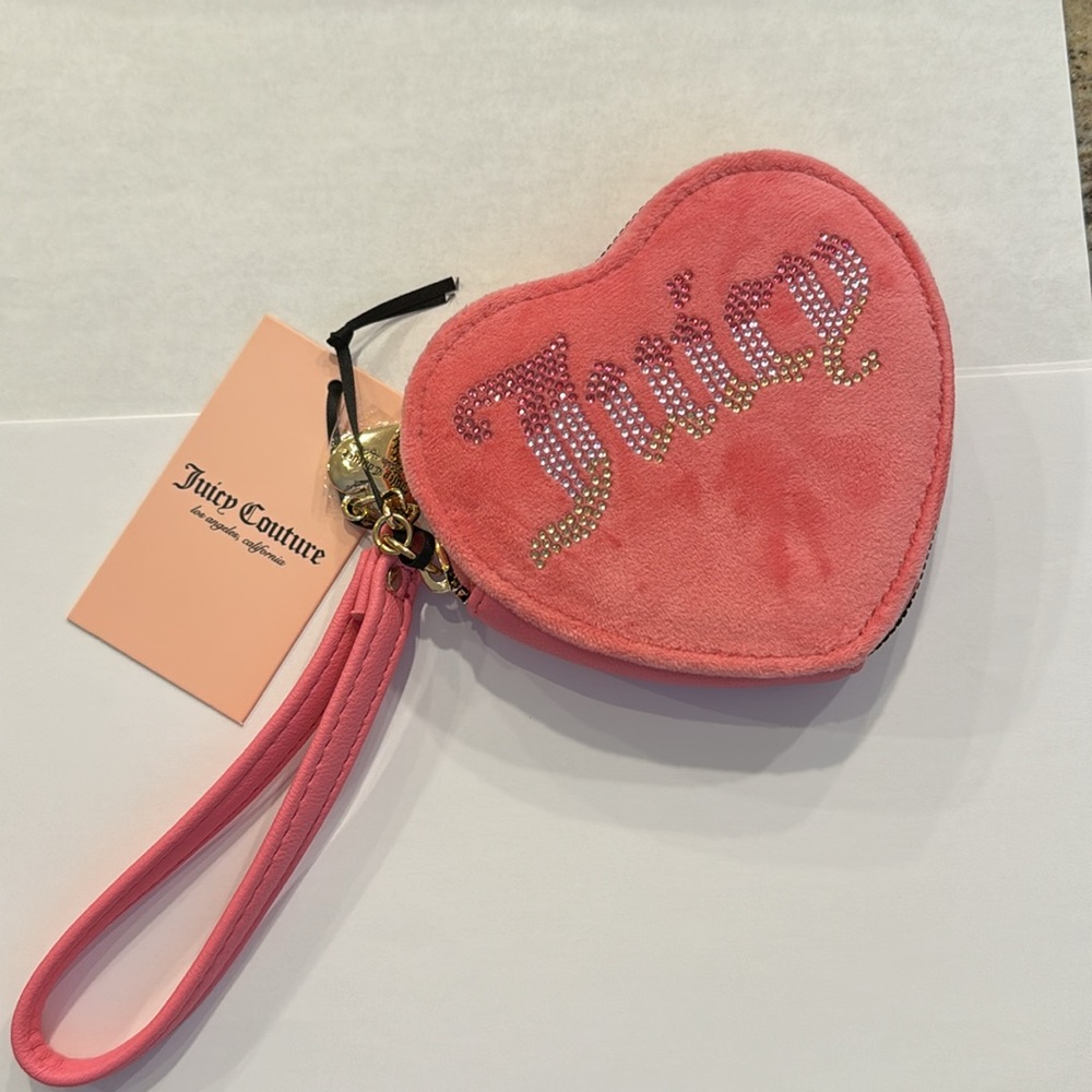 Juicy Couture Be Classic Heart Wallet/Wristlet - NWT